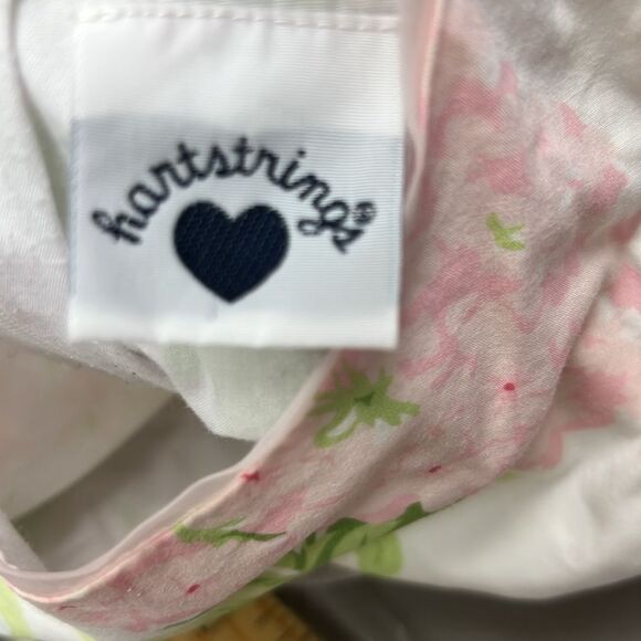 Hartstrings white floral cotton party dress EUC size 2T bow spring Easter - Picture 10 of 13